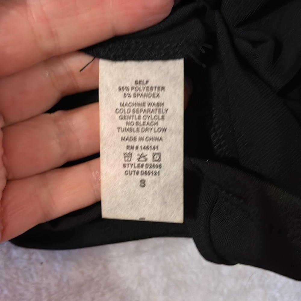 NWT Fashion Nova. Midnight in Manhattan mini dress. Size small - Picture 9 of 9